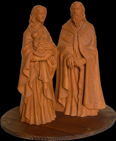The Holy Family, front view